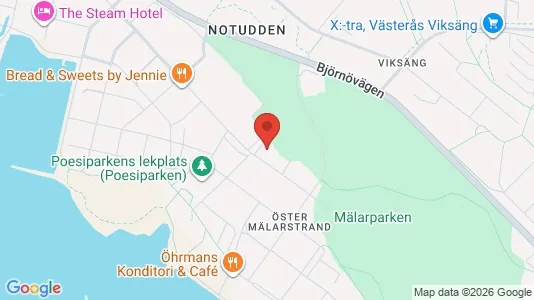 Apartments for rent i Västerås - kort over placeringen
