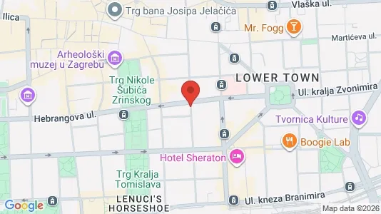 Apartments for rent i Sljeme (Medvednica-Tomislavac) - kort over placeringen