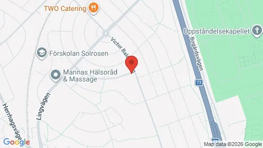 Apartments for rent i Stockholm South - kort over placeringen