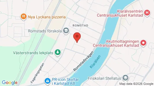 Apartments for rent i Karlstad - kort over placeringen