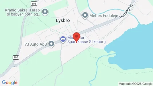 Apartments for rent i Silkeborg - kort over placeringen