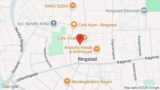Apartments for rent i Ringsted - kort over placeringen