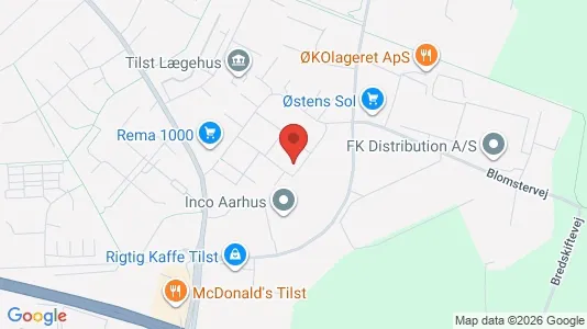 Apartments for rent i Tilst - kort over placeringen