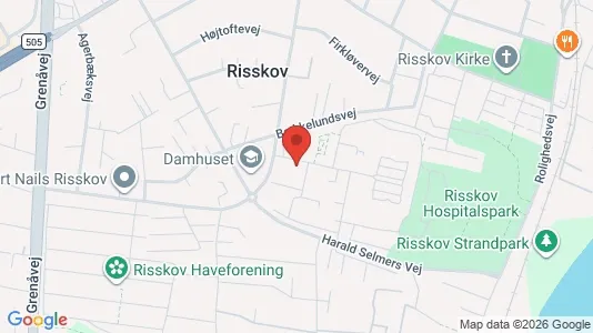 Apartments for rent i Risskov - kort over placeringen