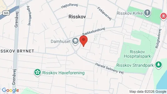 Apartments for rent i Risskov - kort over placeringen