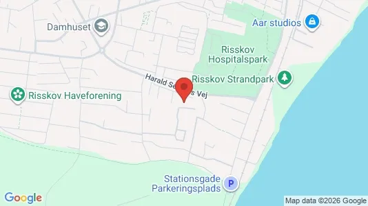 Apartments for rent i Risskov - kort over placeringen