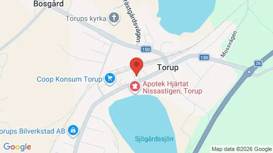 Apartments for rent i Hylte - kort over placeringen