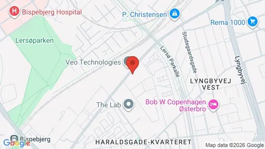 Apartments for rent i Nørrebro - kort over placeringen