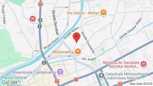 Apartments for rent i Cluj-Napoca - kort over placeringen