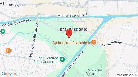 Apartments for rent i Padua - kort over placeringen
