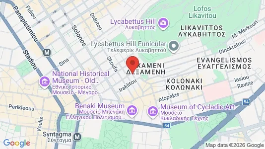 Apartments for rent i Athens Exarchia - kort over placeringen