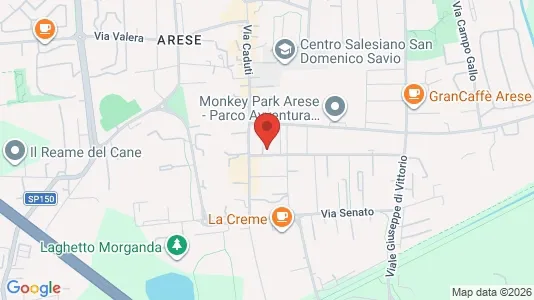 Apartments for rent i Arese - kort over placeringen