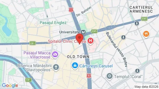 Apartments for rent i Bucharest - Sectorul 3 - kort over placeringen