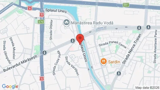 Apartments for rent i Bucharest - Sectorul 4 - kort over placeringen