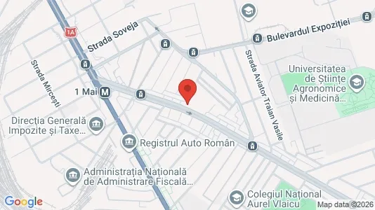 Apartments for rent i Bucharest - Sectorul 1 - kort over placeringen