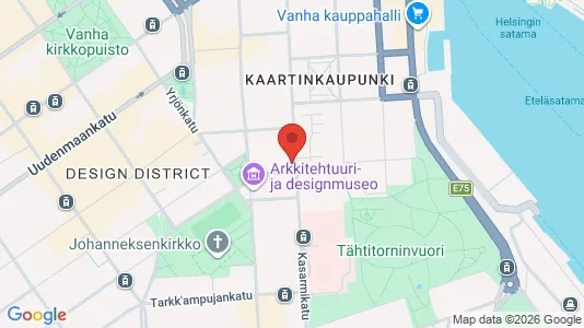 Rooms for rent i Helsinki Eteläinen - kort over placeringen