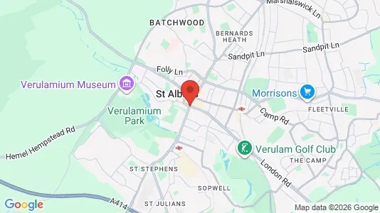 Apartments for rent i St. albans - Hertfordshire - kort over placeringen