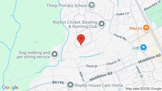 Apartments for rent i Oldham - Lancashire - kort over placeringen