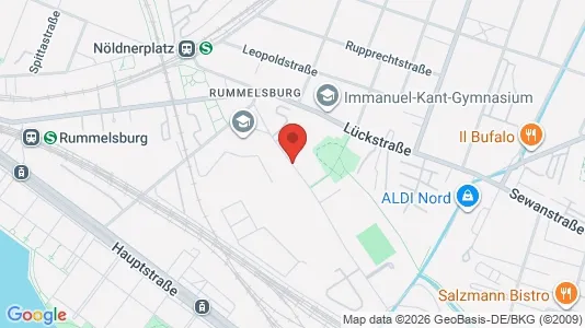 Apartments for rent i Berlin Lichtenberg - kort over placeringen