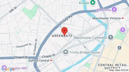 Apartments for rent i Salford - Lancashire - kort over placeringen