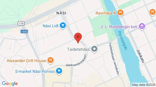 Apartments for rent i Porvoo - kort over placeringen