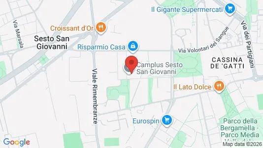 Rooms for rent i Sesto San Giovanni - kort over placeringen