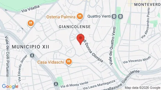 Rooms for rent i Roma Municipio XII – Monte Verde - kort over placeringen