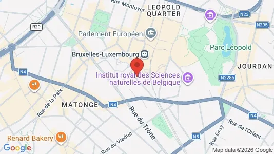 Apartments for rent i Brussels Elsene - kort over placeringen