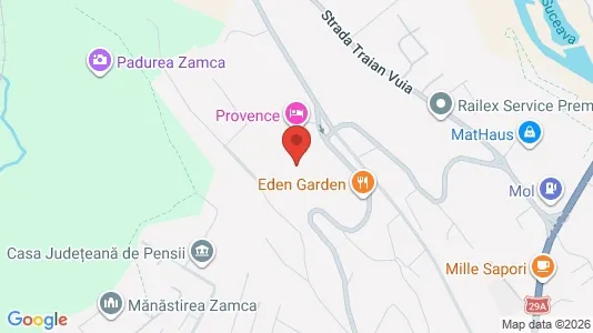 Apartments for rent i Suceava - kort over placeringen