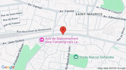 Apartments for rent i La Rochelle - kort over placeringen