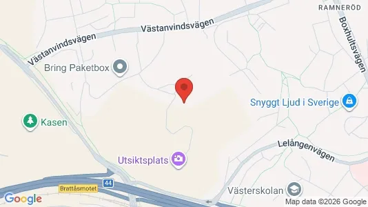 Apartments for rent i Uddevalla - kort over placeringen