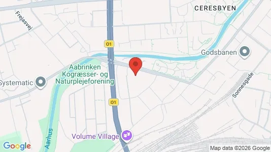 Apartments for rent i Aarhus C - kort over placeringen