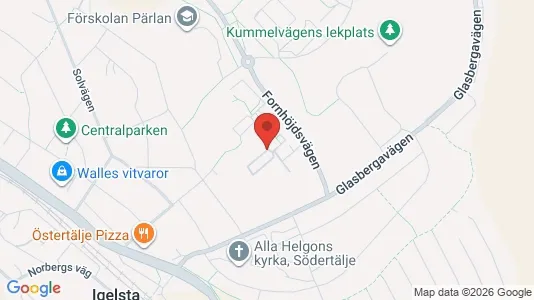 Apartments for rent i Södertälje - kort over placeringen