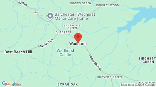 Houses for rent i Wadhurst - East Sussex - kort over placeringen