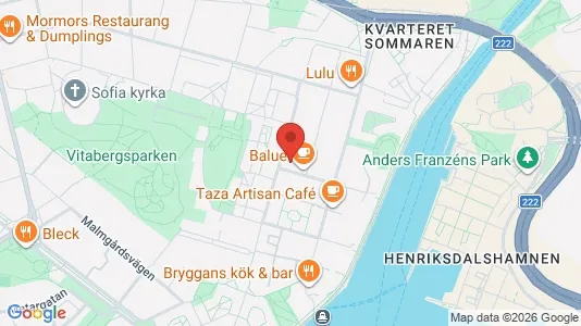 Apartments for rent i Södermalm - kort over placeringen