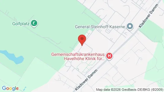 Apartments for rent i Berlin Spandau - kort over placeringen