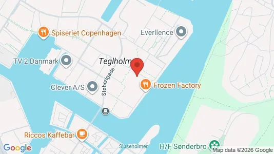 Apartments for rent i Copenhagen SV - kort over placeringen
