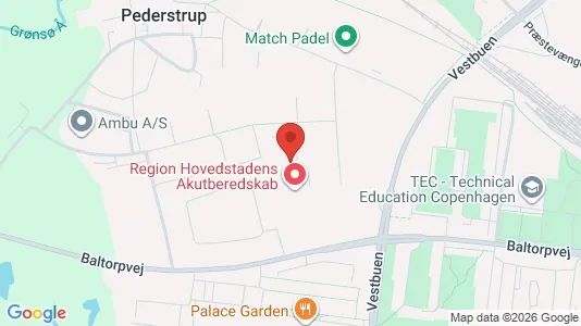 Apartments for rent i Ballerup - kort over placeringen