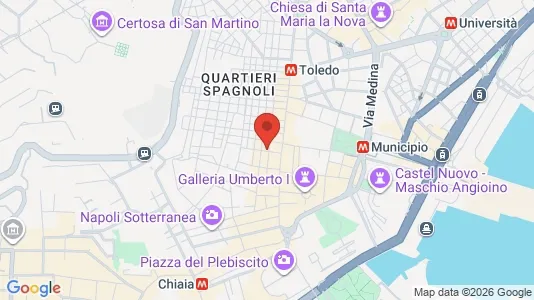 Apartments for rent i Napoli Municipalità 2 - kort over placeringen