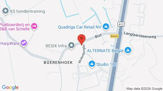 Apartments for rent i Schelle - kort over placeringen