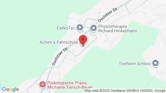 Apartments for rent i Saale-Orla-Kreis - kort over placeringen
