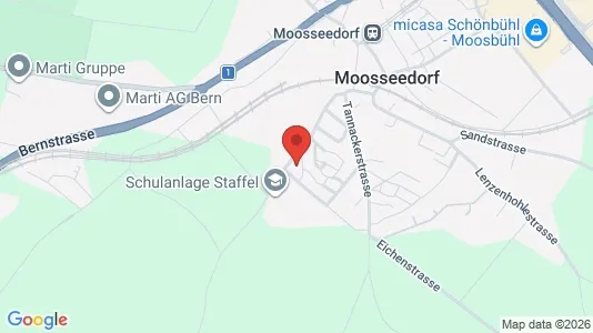 Apartments for rent i Bern-Mittelland - kort over placeringen