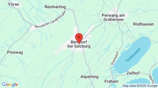 Apartments for rent i Berndorf bei Salzburg - kort over placeringen