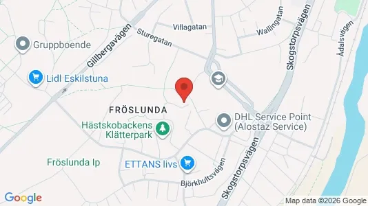 Apartments for rent i Eskilstuna - kort over placeringen