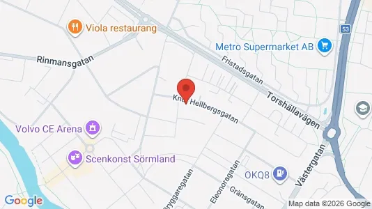 Apartments for rent i Eskilstuna - kort over placeringen