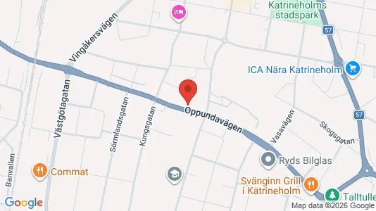 Apartments for rent i Katrineholm - kort over placeringen