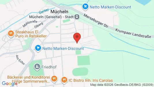 Apartments for rent i Saalekreis - kort over placeringen