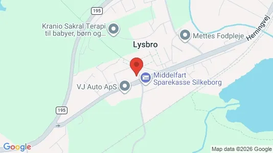 Apartments for rent i Silkeborg - kort over placeringen
