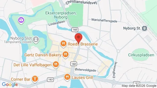 Apartments for rent i Nyborg - kort over placeringen