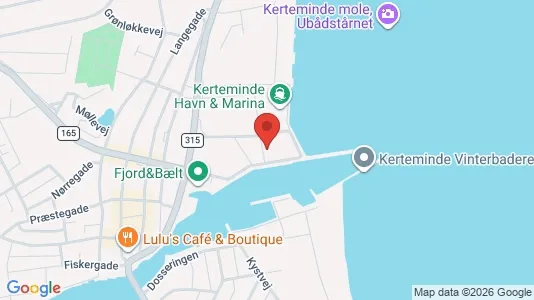 Apartments for rent i Kerteminde - kort over placeringen